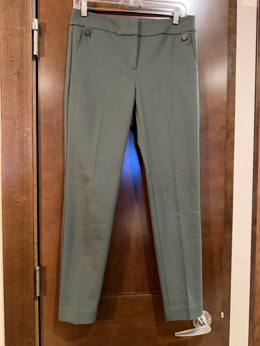 LOFT Marisa Dark Olive Pants
